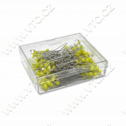 Glass-headed pins 0,6x43 mm, 20g