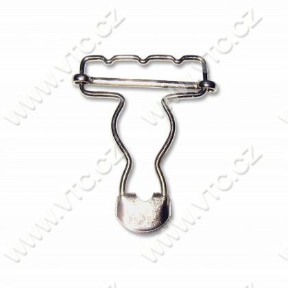 Overall buckles 3 cm WIRE nickel