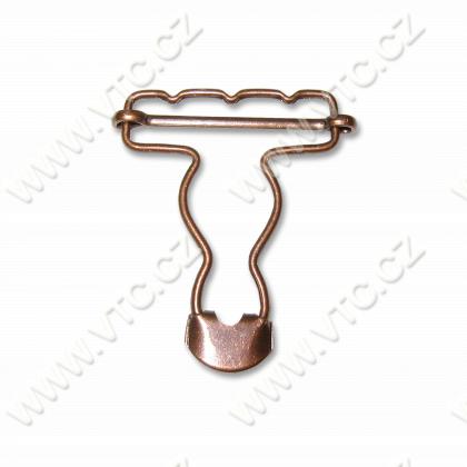 Overall buckles 3 cm WIRE antique copper