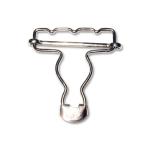 Overall buckles 4 cm WIRE nickel