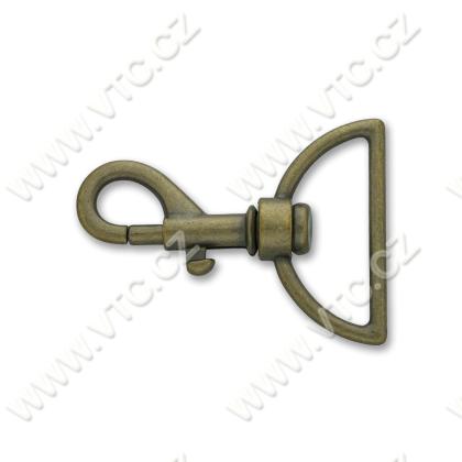 Swivel snap hook - eye 40 mm