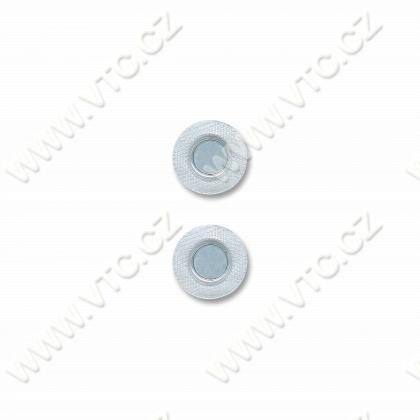 Magnetic sew-on snap fastener clasps 13 mm