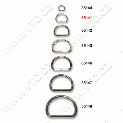 D-Ringe 16 mm Nickel
