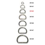 D-ring 20 mm nickel