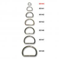 D-Ringe 10 mm Nickel