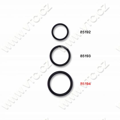 Metal ring 30 mm black