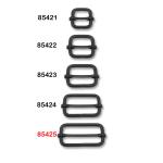 Sliding bar buckle 40 mm black