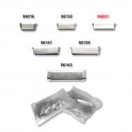 Braces buckles 30 mm nickel