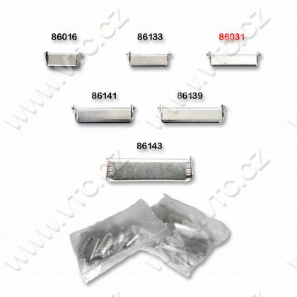 Braces buckles 30 mm nickel