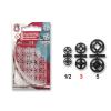 Snap fasteners MIA 3 transparent #1