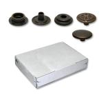 Press buttons AM6 antique copper - 100pcs