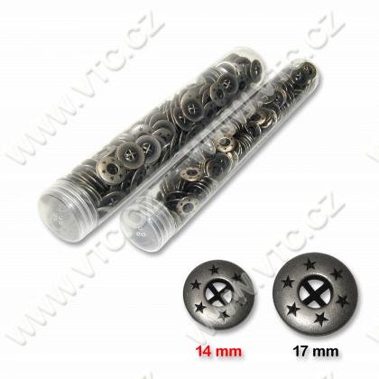 Buttons WILLY 14 tube 200 pcs