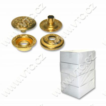 Press buttons AM6 brass - 500pcs