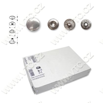 Press button WUK 6/6 nickel 100 pcs