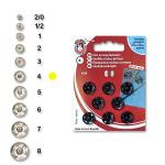 Snap fasteners KIN 4 lacquered