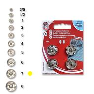 Snap fasteners KIN 7 nickel