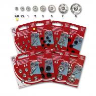 Snap fasteners KIN 2/0 nickel