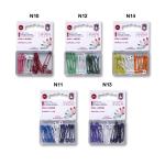 Safety pins No.1 lacquered colored