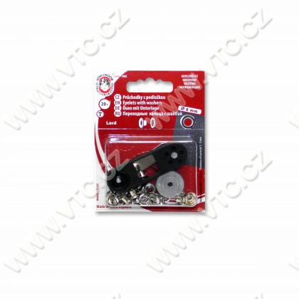 Eyelets LORD 4 mm - card