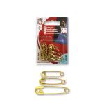 Safety pins GOLDIN assorted 3/0-0