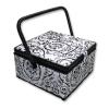 Sewing box M Black & White #1