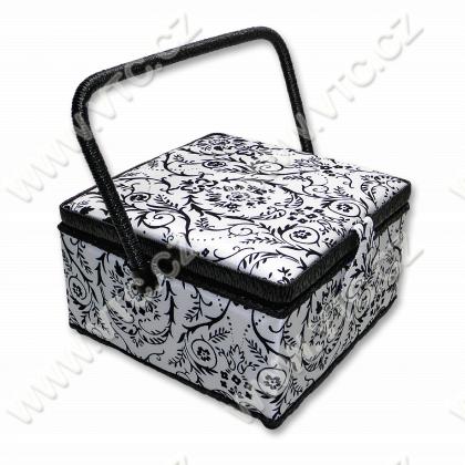 Sewing box M Black & White