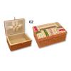 Sewing box - wicker, fabric #2