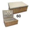 Sewing box - bamboo, fabric #6