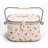 Sewing basket L Country Rose #1