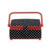 Sewing basket S Polka #1