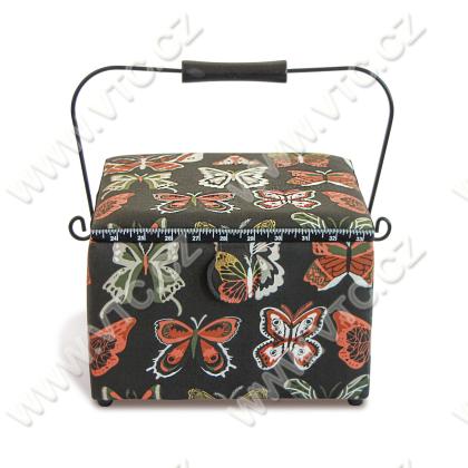 Sewing basket L Butterflies