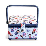 Sewing basket M Kokeshi