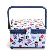 Sewing basket M Kokeshi