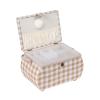 Kazeta na šití L Gingham - set #2